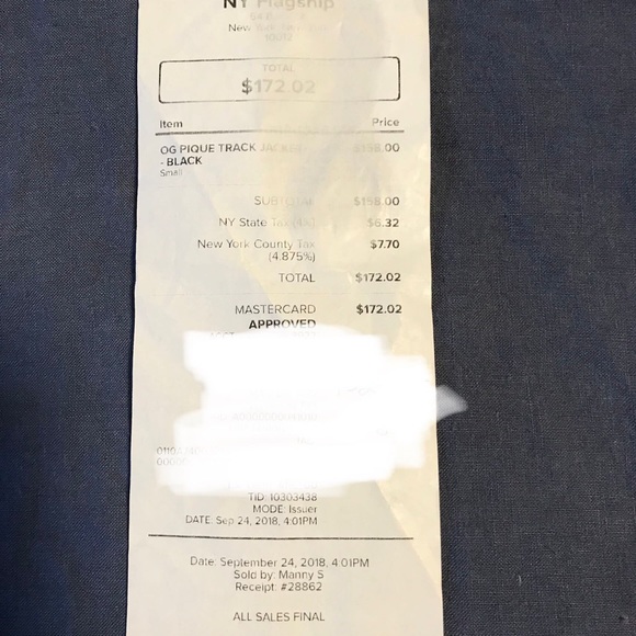 OVO zip OG pique track jacket - Picture 6 of 6